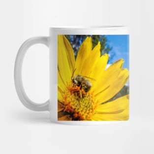 Bumblebee on Flower Mug